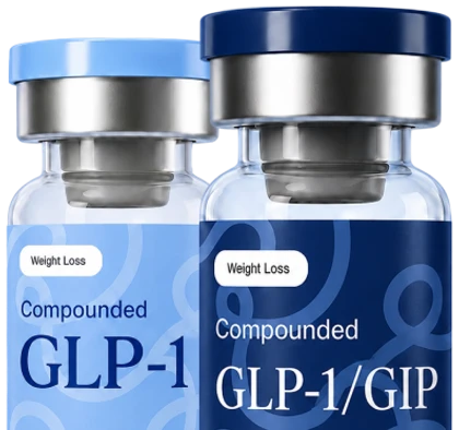 Compounded GLP-1 and GLP-1/GIP vials